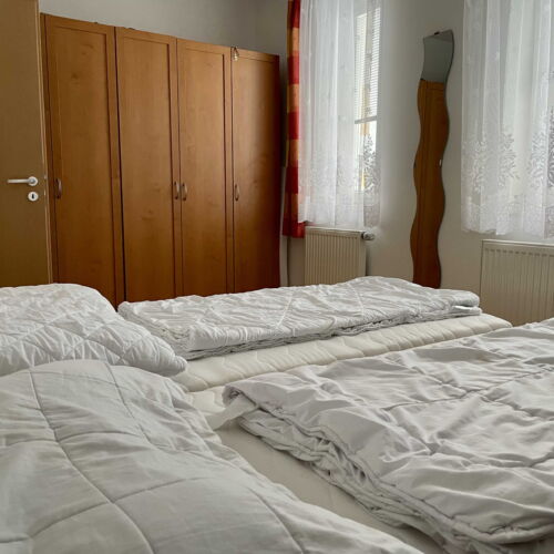 Apartman s privátní koupelnou mimo apartmán  pro 4 os.