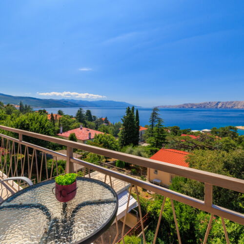Pogled na more Na katu apartman za 6 osoba(e) sa 3 spavaće(om) sobe(om)