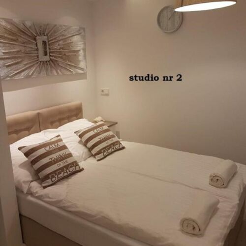 Apartament 2-osobowy z łazienką z telewizorem LCD/plazmą z 1 pomieszczeniem sypialnianym