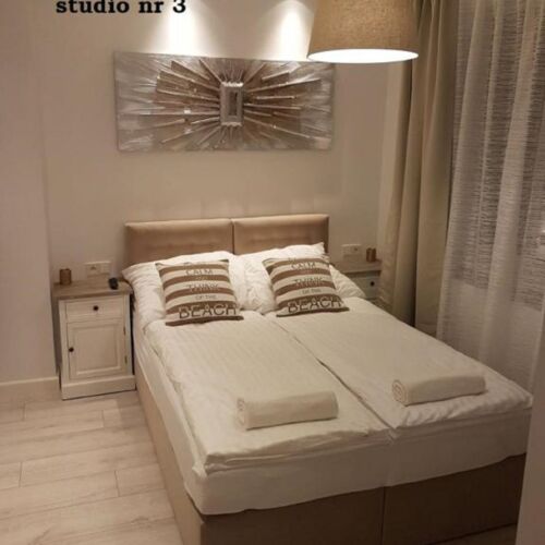 Apartament 2-osobowy z łazienką z telewizorem LCD/plazmą z 1 pomieszczeniem sypialnianym