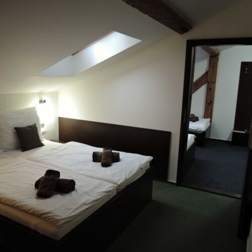 Pokoj se sprchou  pro 4 os.