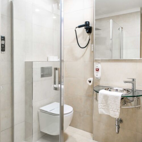 Pokój 2-osobowy z prysznicem (możliwa dostawka)