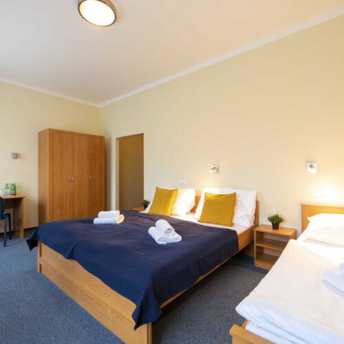 Pokoj se sprchou  pro 3 os.