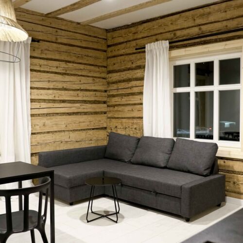 Apartament 4-osobowy Deluxe z własną kuchnią z 2 pomieszczeniami sypialnianymi