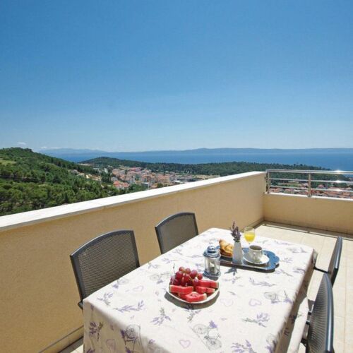 3-Zimmer-Apartment für 5 Personen mit Klimaanlage und Aussicht auf das Meer