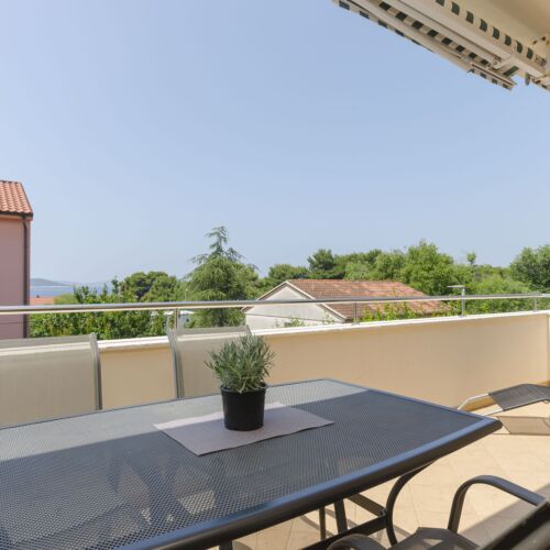 Pogled na more Klimatiziran apartman za 4 osoba(e) sa 2 spavaće(om) sobe(om)