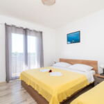 3-Zimmer-Apartment für 8 Personen mit Klimaanlage und Aussicht auf das Meer