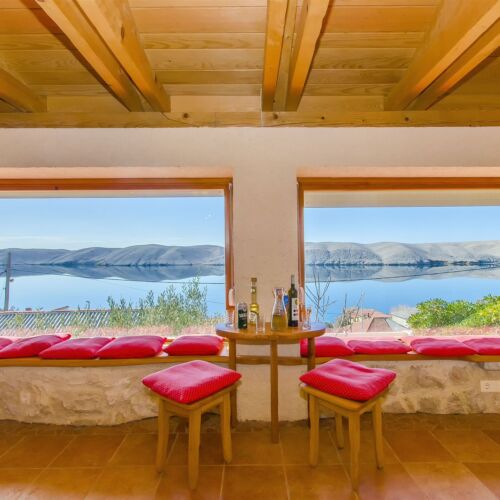 Domek całoroczny 7-osobowy z klimatyzacją z widokiem na morze