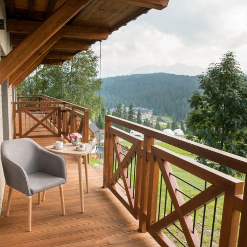 Pokój 2-osobowy z tarasem z widokiem na góry