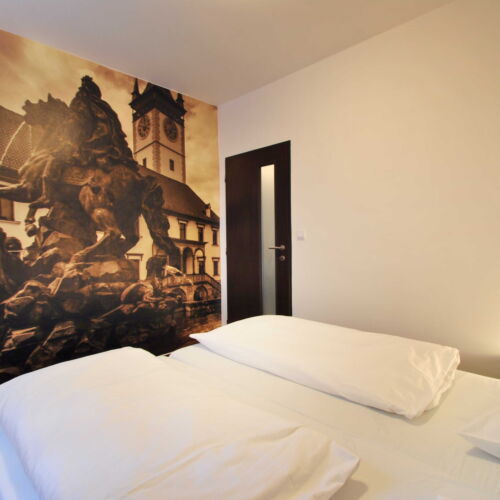 Apartman se sprchou s vlastní kuchyňkou pro 3 os. se 2 ložnicemi