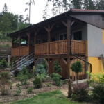 Apartman se sprchou s vlastní kuchyňkou pro 4 os. (s možností přistýlky)
