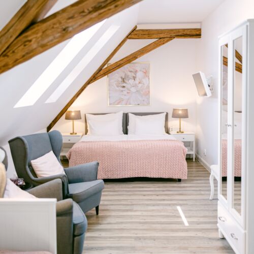 Pokoj s klimatizací se sprchou pro 3 os.