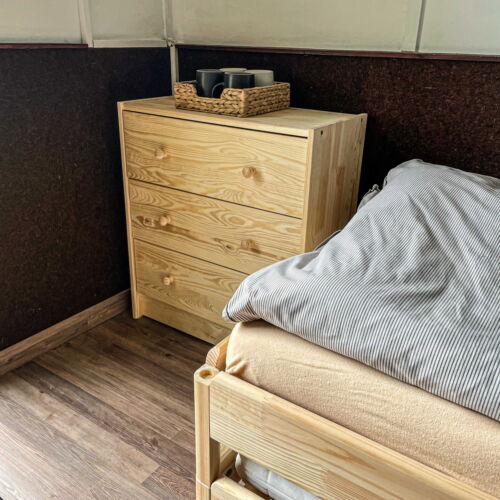 Chata (jako celek) s terasou  pro 3 os. (s možností přistýlky)