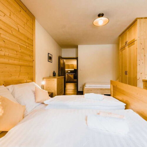 Apartman se sprchou s vlastní kuchyňkou pro 3 os. (s možností přistýlky)