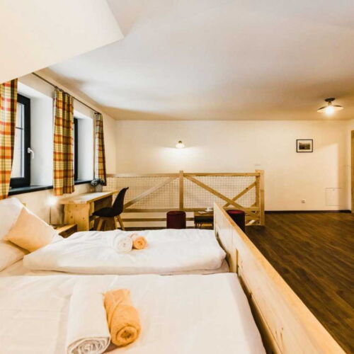 Apartman se sprchou s vlastní kuchyňkou pro 7 os. (s možností přistýlky)