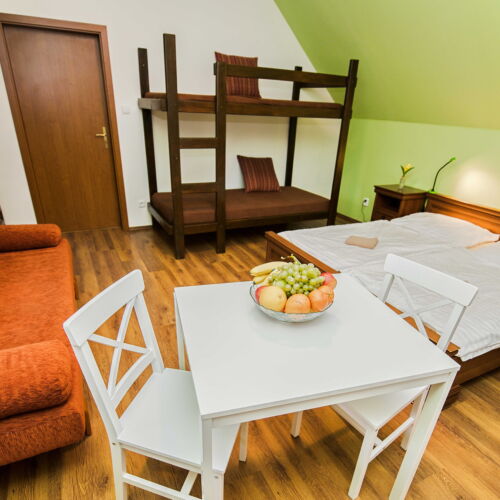 Depandance Apartman se sprchou pro 8 os. se 2 ložnicemi (s možností přistýlky)