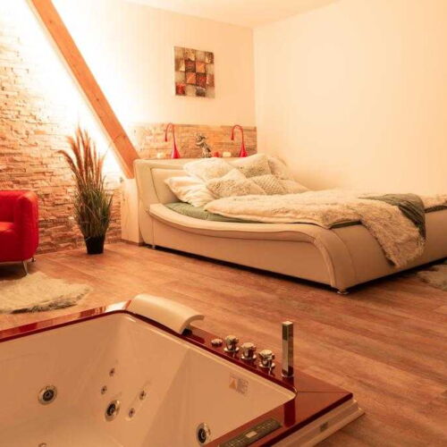 Apartman se sprchou  pro 2 os.