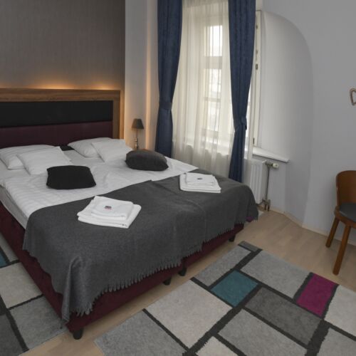 Apartament 2-osobowy na piętrze Classic z 1 pomieszczeniem sypialnianym (możliwa dostawka)