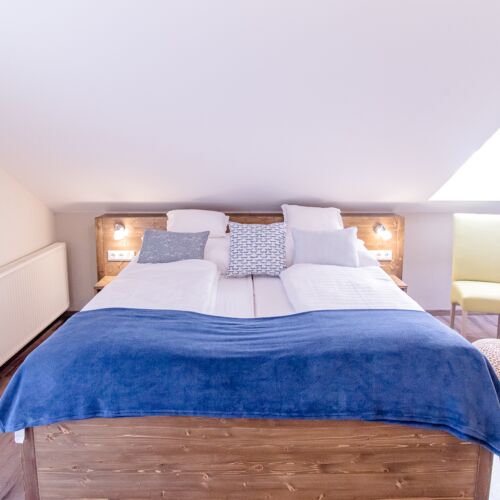 1-Zimmer-Suite für 2 Personen Obergeschoss mit Balkon