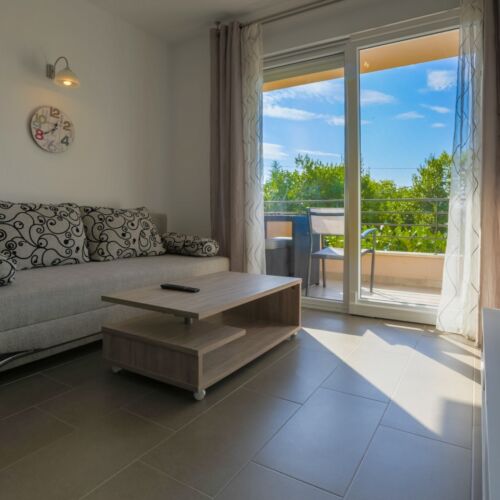 Pogled na more Na katu apartman za 6 osoba(e) sa 3 spavaće(om) sobe(om)