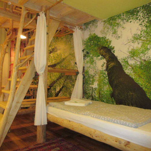 Pokoj s vlastní malou kuchyňkou  pro 3 os. (s možností přistýlky)