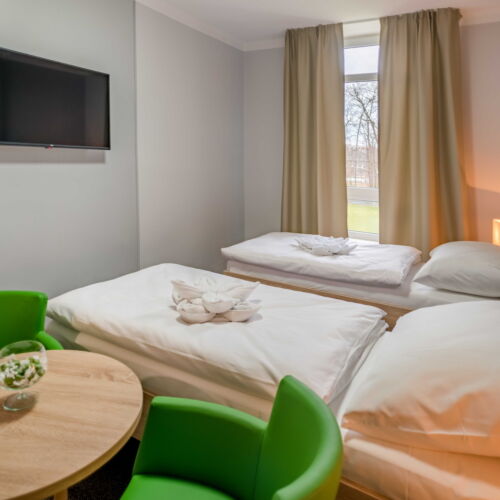 Twin Pokoj se sprchou pro 2 os.