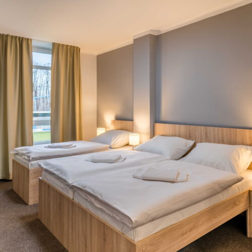 Twin Pokoj se sprchou pro 3 os.