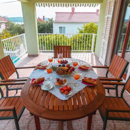 2-Room Family Balcony Apartment for 4 Persons (extra beds available)