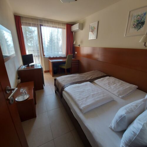 Upstairs Balcony Double Room