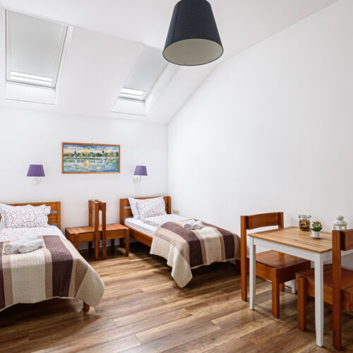 Upstairs Twin Room with Kitchenette