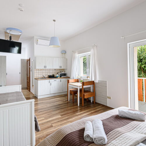 Upstairs Mansard Double Room (extra bed available)