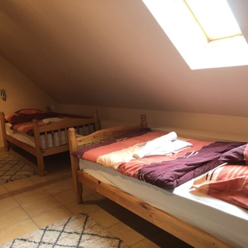 Pokoj pro 3 os. na poschodí v podkroví
