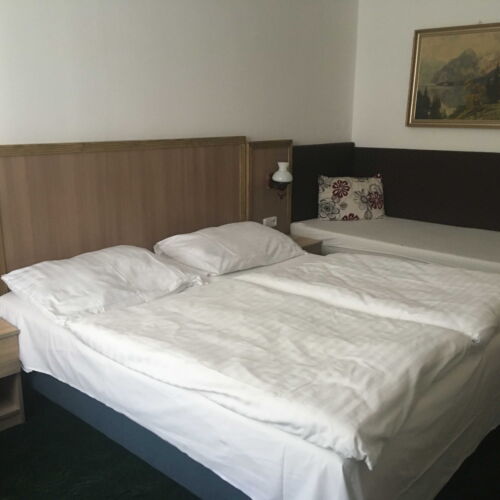 Pokoj se sprchou s terasou pro 3 os.