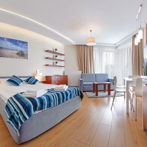 Apartament 2-osobowy Studio z 1 pomieszczeniem sypialnianym