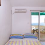 Apartament 5-osobowy na piętrze z widokiem na morze z 2 pomieszczeniami sypialnianymi