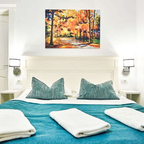 Suita cu balcon cu 2 camere pentru 3 pers.