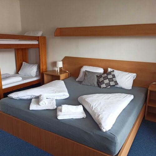 Standard Pokoj se sprchou pro 4 os.