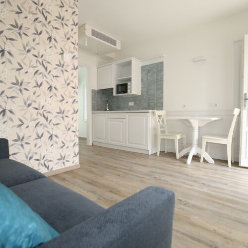 Ground Floor 2-Room Barrier Free Apartment for 3 Persons