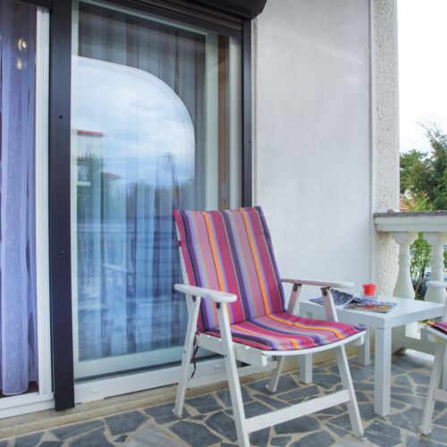 Apartament 2-osobowy z klimatyzacją z tarasem z 1 pomieszczeniem sypialnianym AS-5456-b