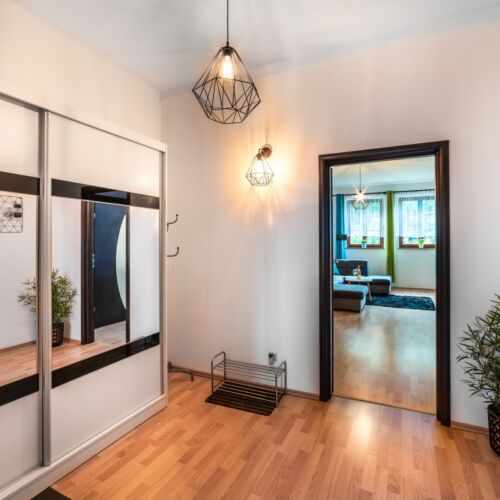 Apartament 4-osobowy Superior z widokiem na zamek z 2 pomieszczeniami sypialnianymi