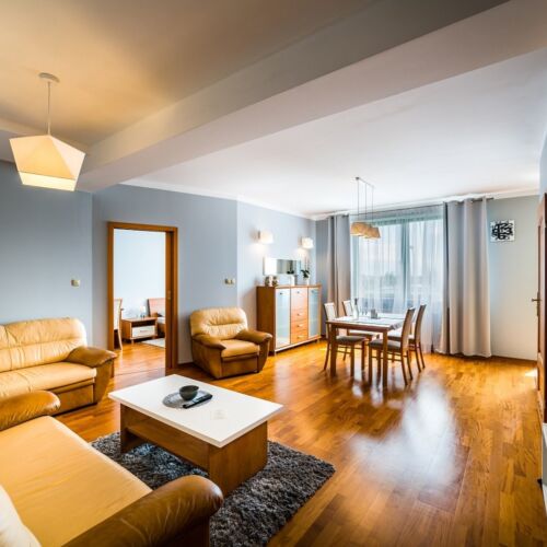 Apartament 4-osobowy z widokiem na rzekę z 2 pomieszczeniami sypialnianymi