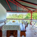 Apartman s klimatizací pro 4 os. se 2 ložnicemi s výhledem na moře A-18001-a