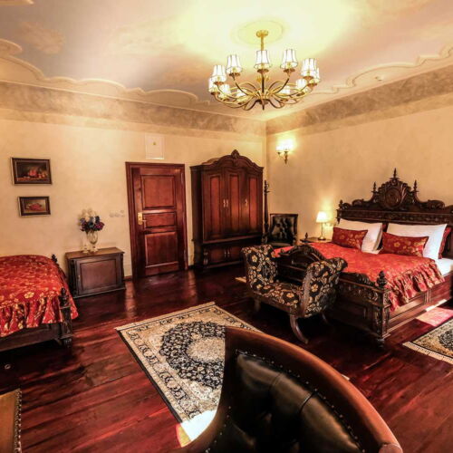 Studio  Pokoj s manželskou postelí (s možností přistýlky)