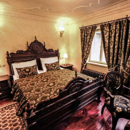 Studio Pokoj s terasou s manželskou postelí