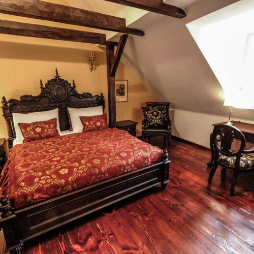 Studio Pokoj s terasou s manželskou postelí