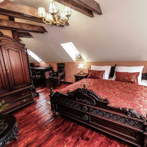 Deluxe Pokoj s klimatizací s manželskou postelí