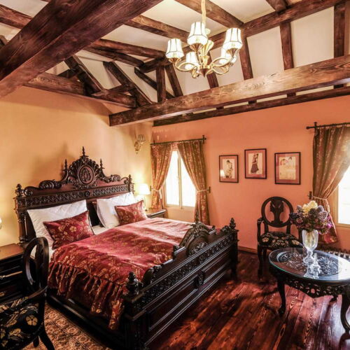 Deluxe Pokoj s klimatizací s manželskou postelí