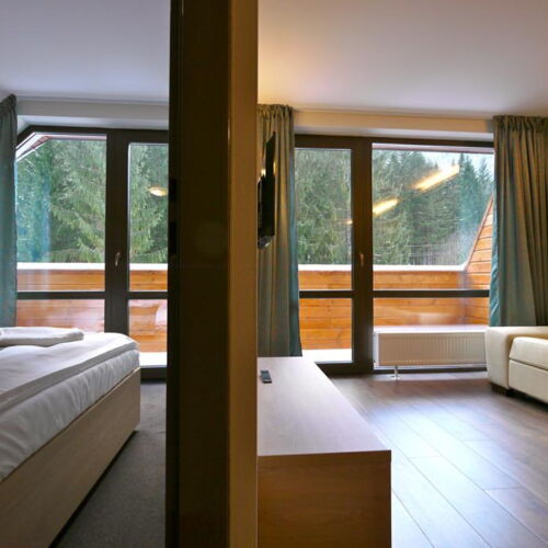 Deluxe Apartment für 5 Personen mit Dusche