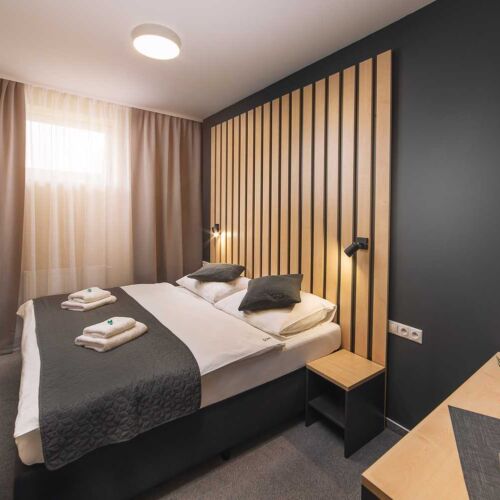 Economy Pokoj se sprchou s manželskou postelí