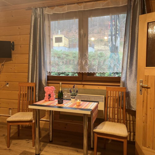 Pokoj se sprchou s terasou pro 2 os. (s možností přistýlky)